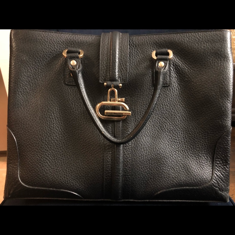 Authentic Gucci Top Handle Bag - Large